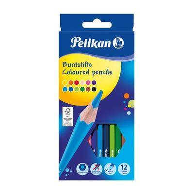 Pelikan Buntstifte sechseckig, 12er Set