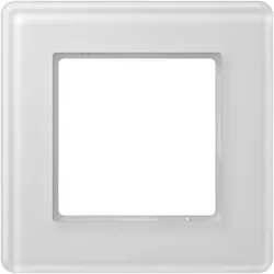 Jung Glasrahmen 1fach AV 581 GLM WW