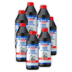7x Getriebeöl LIQUI MOLY 1020 (GL4) SAE 80W GL-4 Schaltgetriebe Getriebe Öl 1 Liter