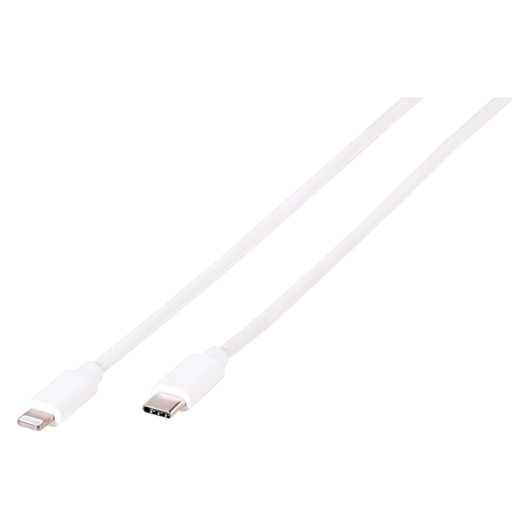 Vivanco USB 2.0 Adapter (1x USB-C Stecker (2 m, USB 2.0) (60085)
