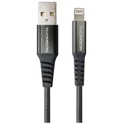 Thomson Kabel – – Laden & Daten – USB-A auf Lightning 3A – 1,5 m (1.50 m), USB Kabel