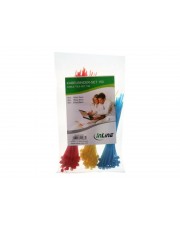 InLine Kabelbinder-Kit Blau Gelb Rot x 2,5 mm 150er (59978E)