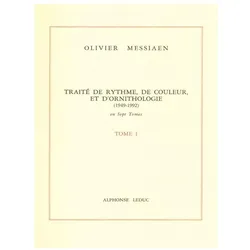 Traité de rythme de couleur et d/'ornithologie vol.1, Fachbücher