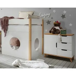 INFANSKIDS »Infanscolor« Kinderzimmer Kommode I weiß  – erhältlich in 2 Ausführungen