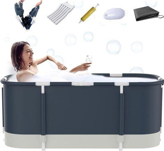 Famanu Tragbare Badewanne Faltbar Bad für Entspannung Platzsparend - 119 cm
