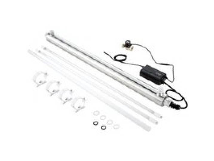 VEVOR UV-Wasserreiniger 56 W 45,4 L/min vielseitiger Ultraviolett-Wasserreinigerfilter mit Edelstahlgehäuse, UV-Wasserfilter für das ganze Haus mit Quarzhülle, geeignet zum Duschen/Trinken/Reinigen