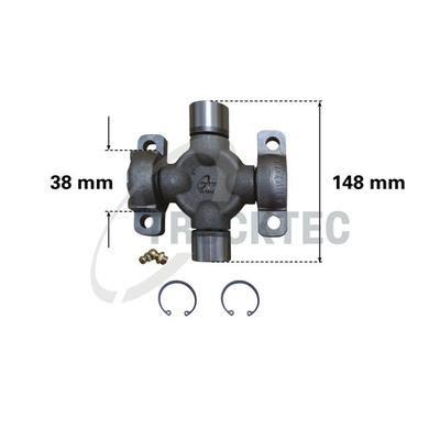TRUCKTEC AUTOMOTIVE Gelenk, Längswelle 0440003 38mm