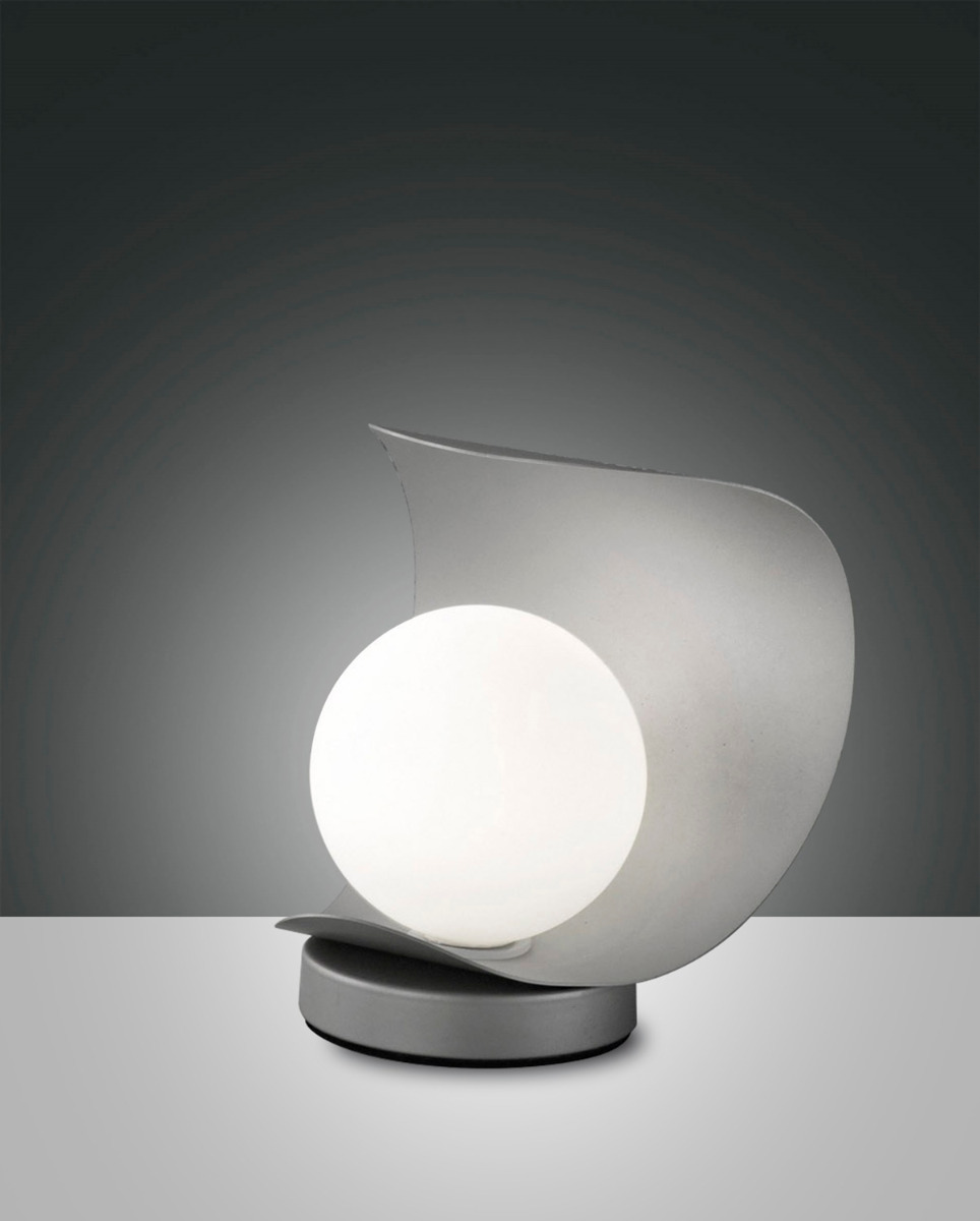 Fabas Luce LED-Tischleuchte ADRIA silber 3414-30-137 8019282095583