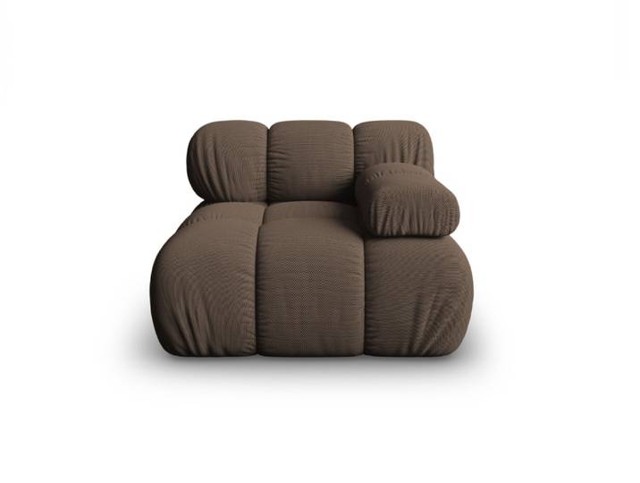 Module droit en tissu 3D marron
