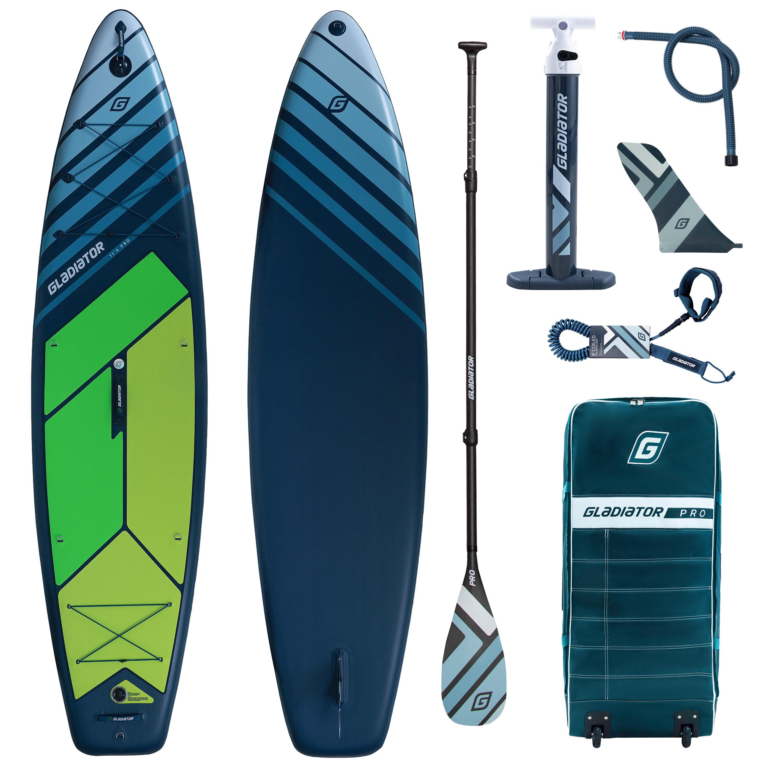 Gladiator PRO 11'6 Touring SUP Board 2026 aufblasbar Komplettset
