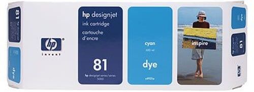 HP 81 (C4931A) tinteiro ciano