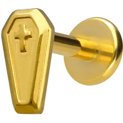 Titan Labret mit Innengewinde SARG