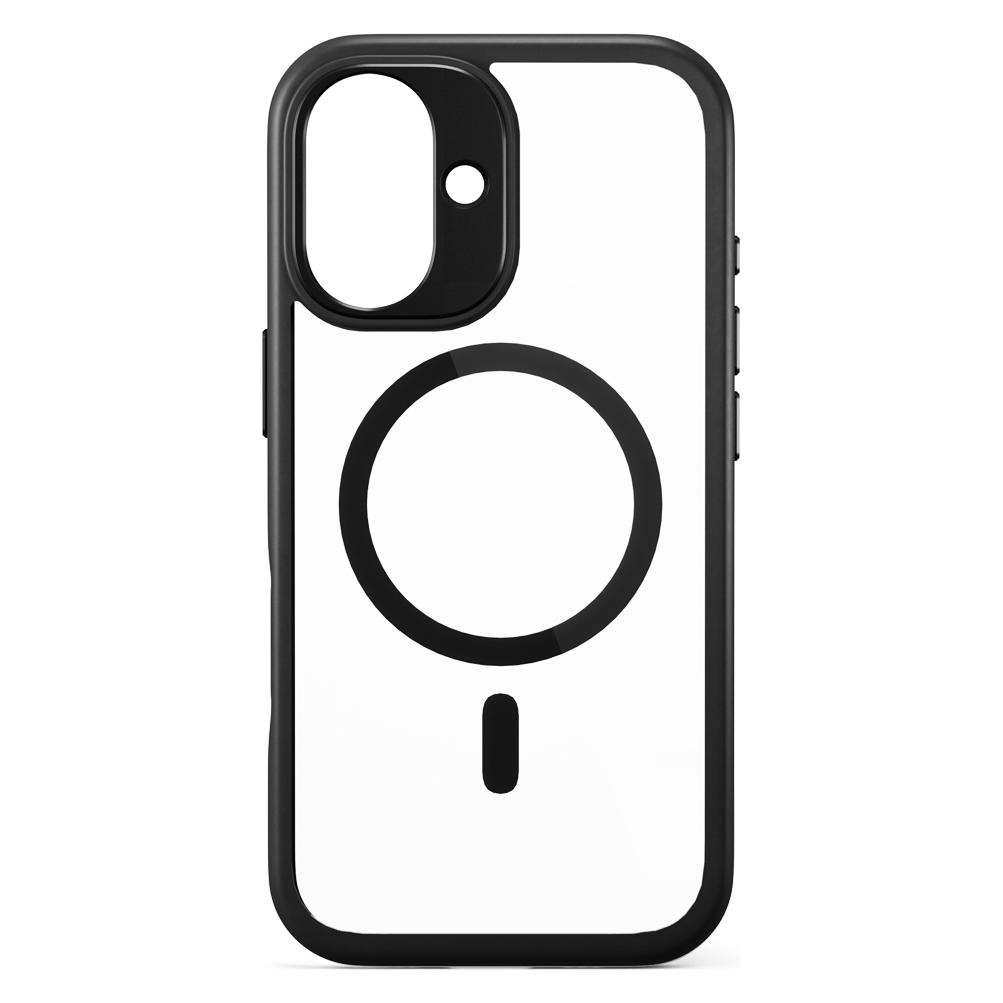 Epico iStores by Hero Pro Mag+ Hülle für iPhone 17, Qi2- und MagSafe - schwarz-transparent (Apple iPhone 17) (93910101300005)