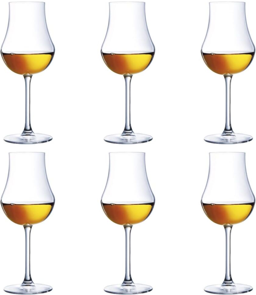 Chef&Sommelier Juego de 6 copas licor cristal 16 cl