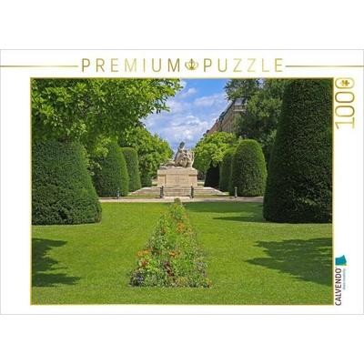 CALVENDO Puzzle Place de la République, Straßburg | 1000 Teile Lege-Größe 64x48cm Foto-Puzzle für glückliche Stunden