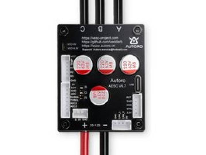Autoro V6.7 BLDC FOC 12S 50A ESC Gebaseerd op VESC 6 Speed ​​Controller voor DIY Elektrische Skateboard Scooter Ebike RC