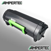 Ampertec Kompatibler Toner ersetzt Lexmark 66S2000 schwarz