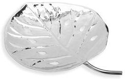 Classic Touch "Stainless Steel Leaf Dish - 16""L"
