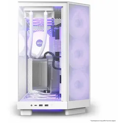 NZXT H6 Flow RGB White, weiß, Glasfenster