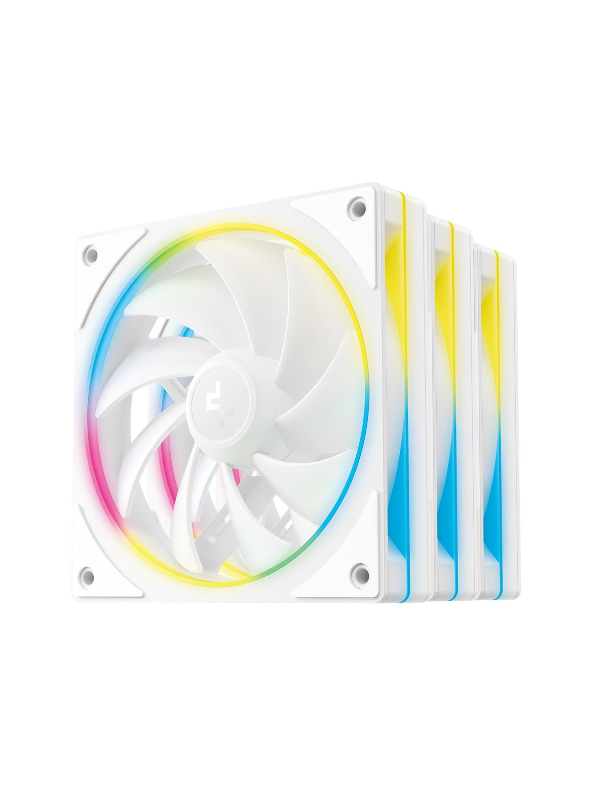 DeepCool FL12 SE 3-1 - Gehäuselüfter - 120mm - Weiß mit RGB LED - 29 dBA