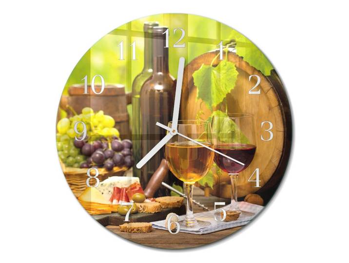 WANDUHR fi30 cm - Trauben für Wein