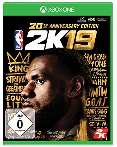 2K SPORTS - NBA 2K19 20th Anniversary Edition [Xbox One] - Preis vom 09.10.2026 07:28:09 h