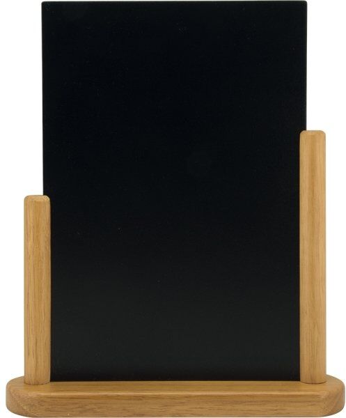 Securit Elegant Bordskilt   A4   Teak