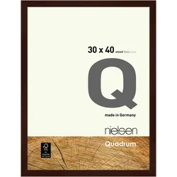 Nielsen Bilderrahmen Quadrum Holz Wengé / 30 x 40