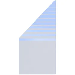 TraumGarten Glassichtschutz SYSTEM GLAS BETA Anschluss Sichtschutz, Links
