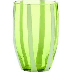 Gessato Wasserglas 320 ml grüner Apfel