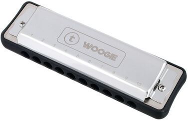 Thomann Woogie Blues Harmonica D Silber