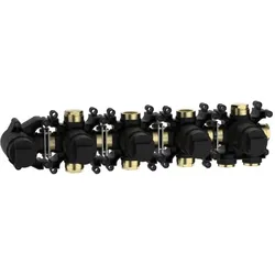 Herzbach MODUL7 Einbaukörper 70.730003.1.09 PUSH-Thermostat 3 Verbraucher
