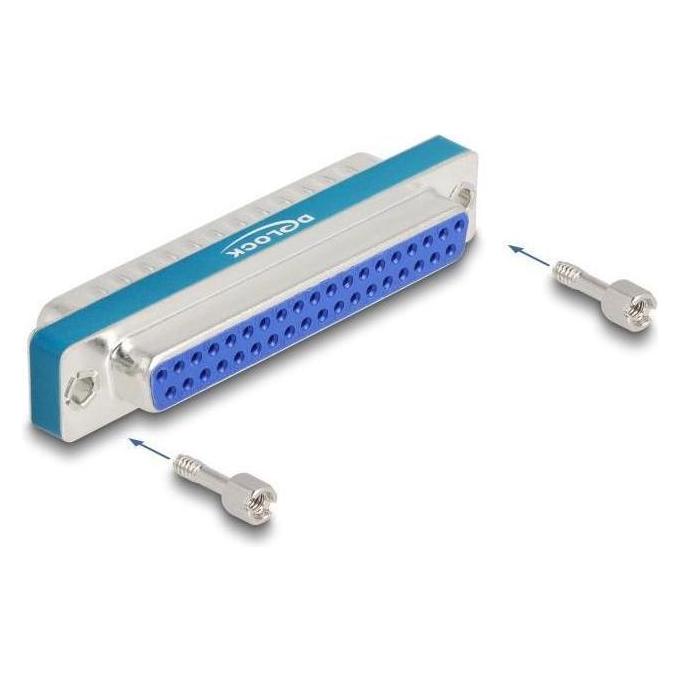 Delock HF/EMI Entstörfilter D-Sub 37 Pin Stecker zu Buchse m (66551)