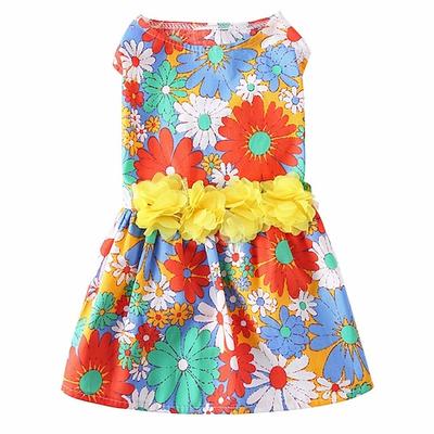 Hund Kleid Hunde-Kostüm Welpenkleidung Party Süßer Stil Klassicher Stil Klassisch Alltagstauglich Sommer Frühling Mode Hundebekleidung