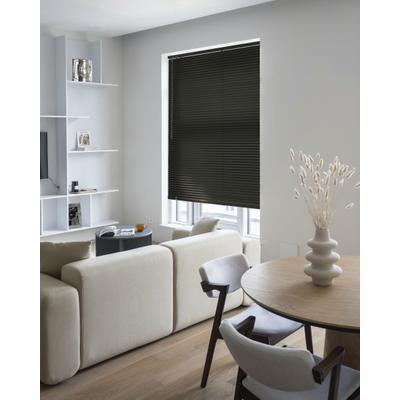 Jalousie GARDINIA "Aluminium-Jalousie 25 mm" Gr. 25, schwarz, B:120cm H:175cm, Jalousien, Jalousiebänder farblich passend