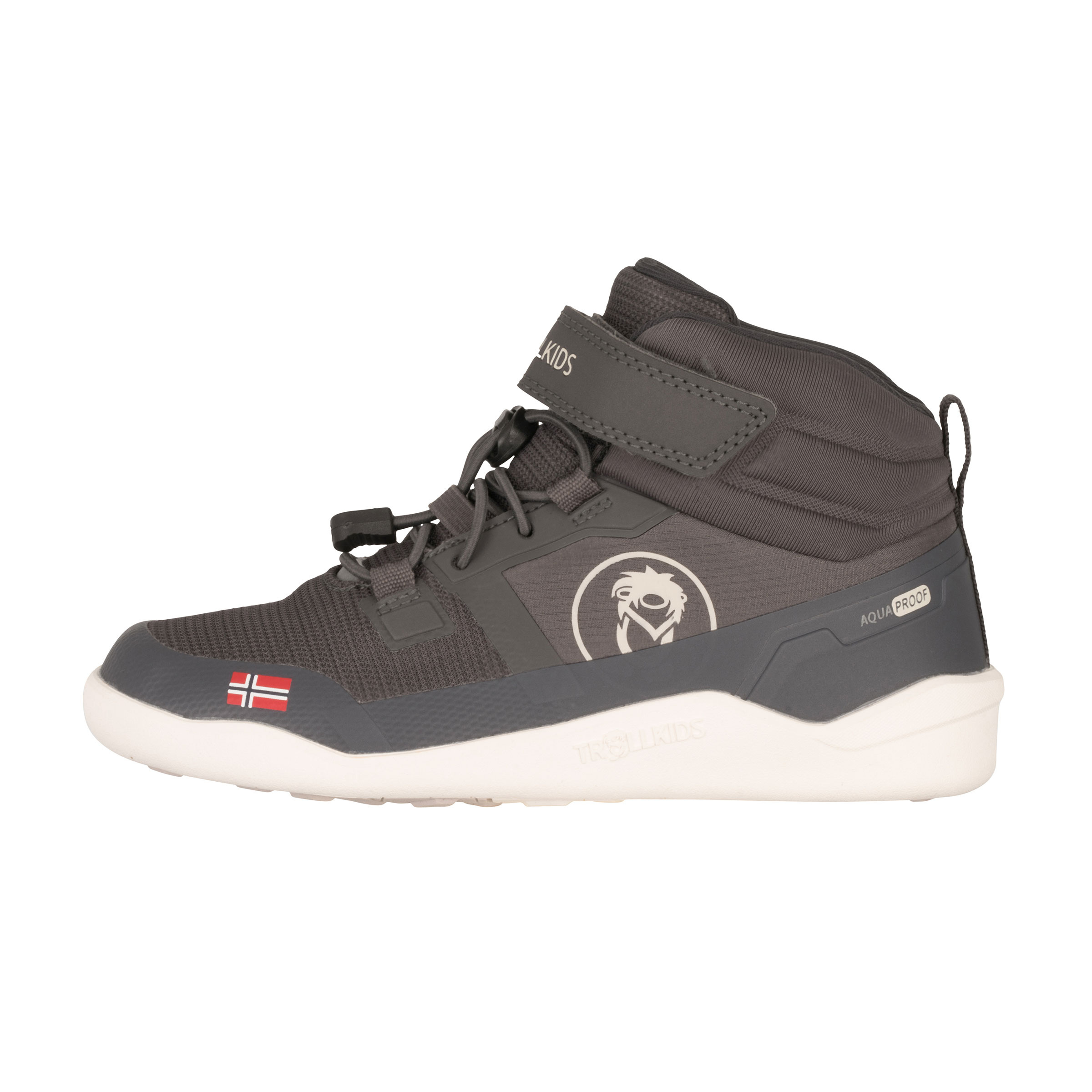 Trollkids Hovden Winter Hiker Kinder Barfußschuhe grau Größe 37 Trekking Widerstandsfähig