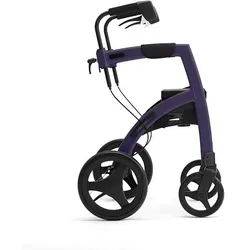 Rollz Motion 2.1 Rollator und Rollstuhl dark purple
