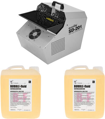 Eurolite SD201 DMX Super-Bubble Bundle