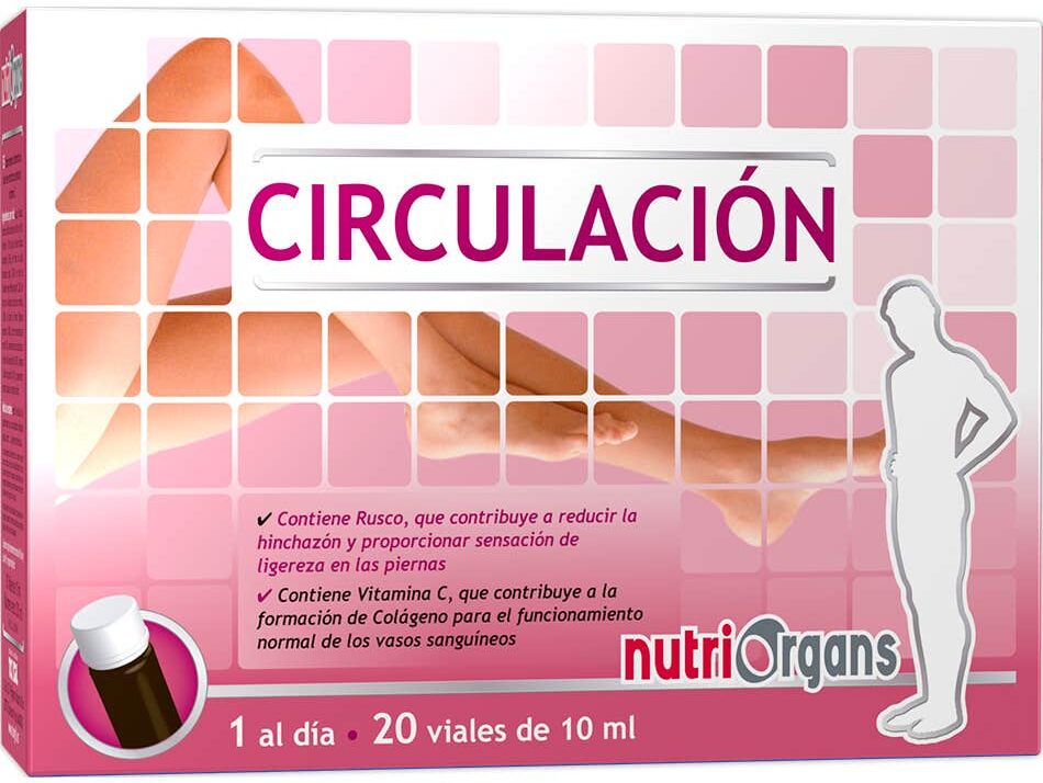 TONGIL Nutriorgans Circulación 20viales