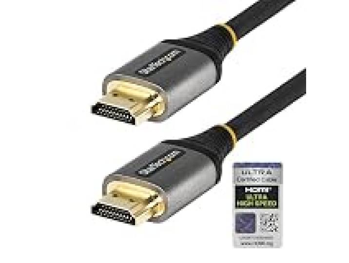 StarTech Câble HDMI 2.1 Ultra Haut Débit 3m, 8K 60Hz, HDR10+, eARC, 48Gbps