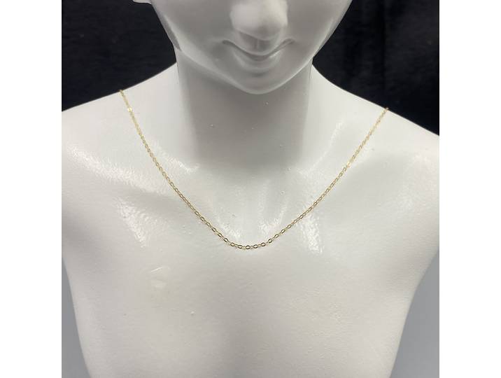 Sinya-Collier clavicule brillant en or 18 carats pour femme, bijoux fins pour femme, cadeau de maman, léger, haute qualité, offre spéciale, Mm 750