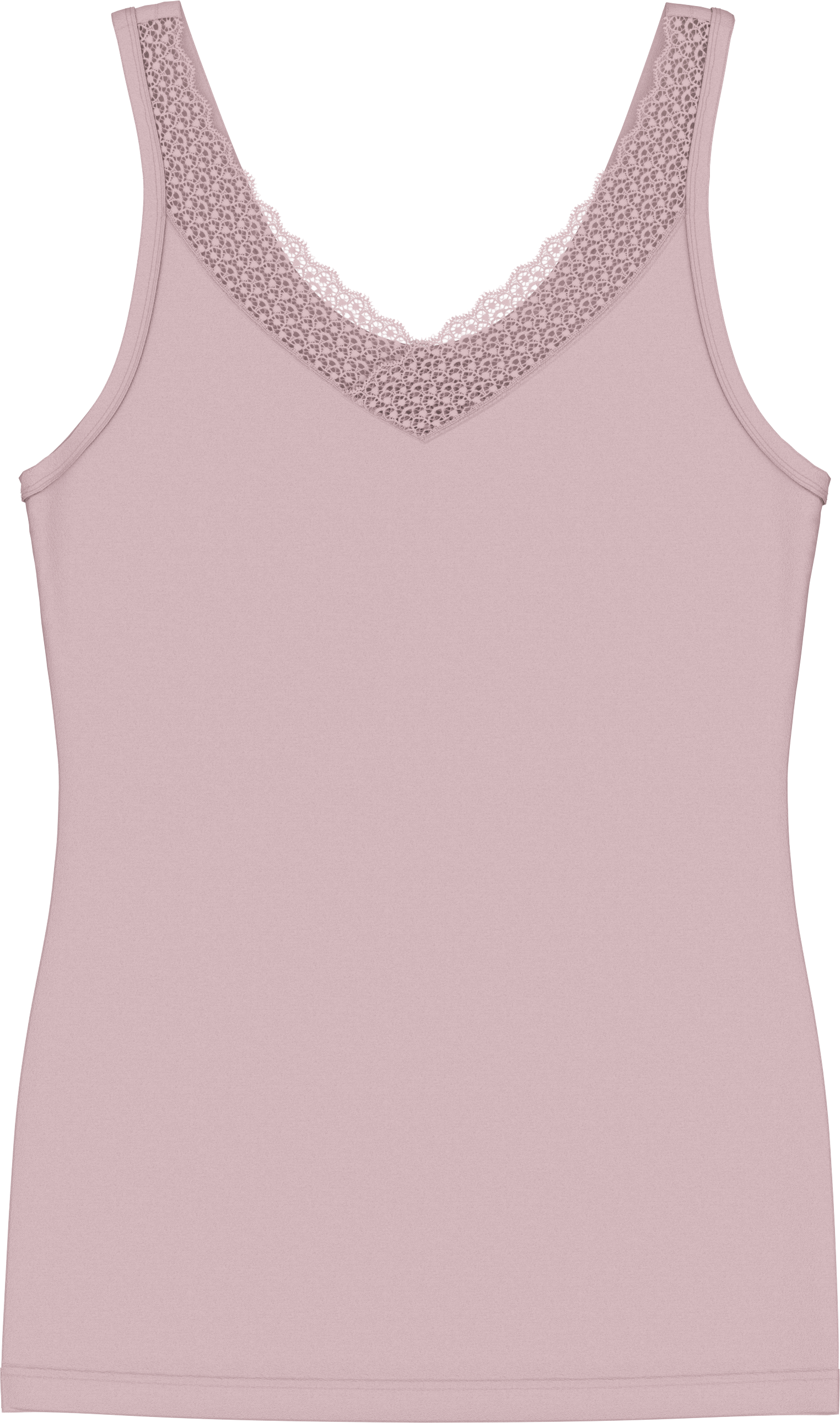 Tanktop TRIUMPH "Tank-Top Hemdchen aus hochwertigem Lenzing TENCEL", Damen, Gr. M, rosa (sophia), Spitze, Obermaterial: 87% Modal, 13% Elasthan, figurbetont hüftbedeckend, Rundhals, Tops Tanktop, sehr weich sophia M