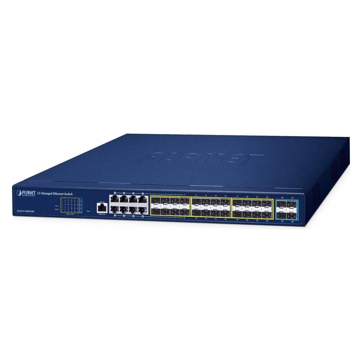 Planet GS-6311-16S8C4XR 16-Port Switch (16 Ports) (GS-6311-16S8C4XR)