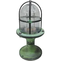 Licht-Erlebnisse, Gartenbeleuchtung, Aussenleuchte Santorin Messing (E27, IP54)