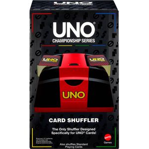 Mattel Kartenmischmaschine JMY26, UNO Championship, elektrisch, Kartenformat 5,5 x 8,7 cm, für 2 Decks