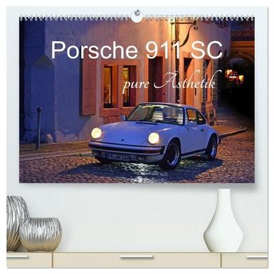 Porsche 911 SC pure Ästhetik (hochwertiger Premium Wandkalender 2027 DIN A2 quer), Kunstdruck in Hochglanz