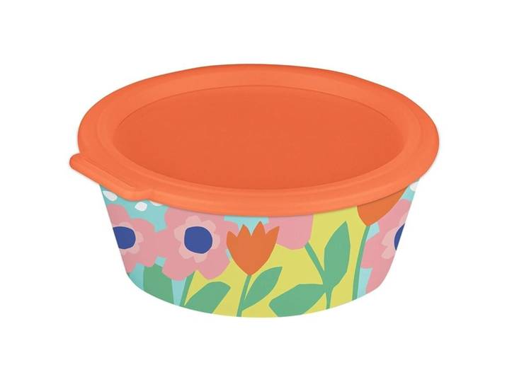 Schale Koziol Orange, Rosa Kunststoff D 18.8 cm 1 Stk - Schale