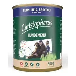 Allco Christopherus Hundemenü Senior - mit Huhn, Reis & Brokkoli 6x800 g