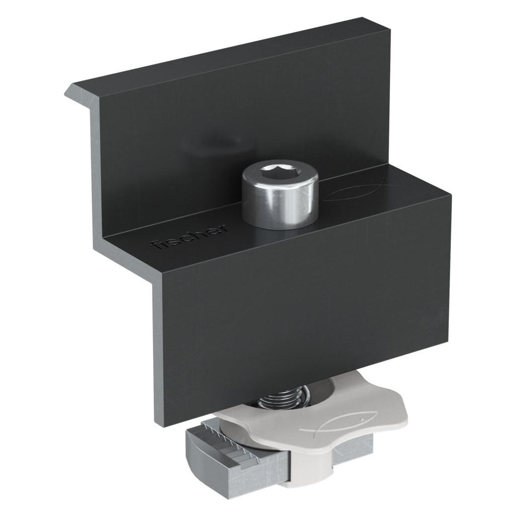 Fischer Endklemme vorm. PM F 40 AL sw (513854)
