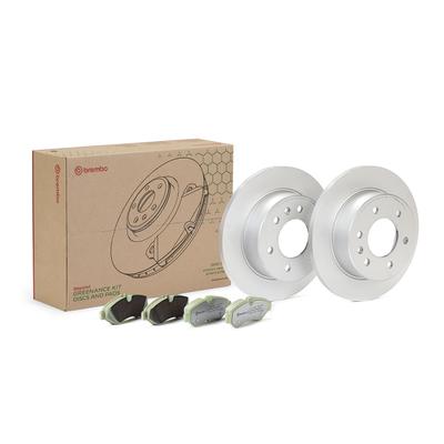 BREMBO Bremsensatz, Scheibenbremse KT 10 028 298mm 16mm für Mercedes VW